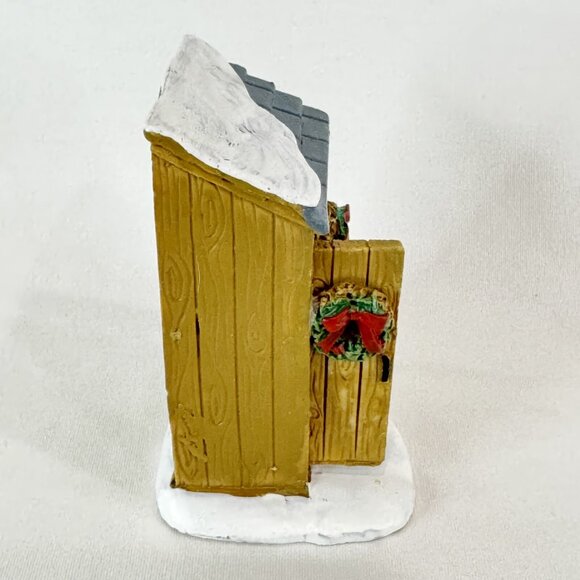 Lemax UTILITY SHED Christmas Village Decor Miniature Accessories Garden - Picture 4 of 7